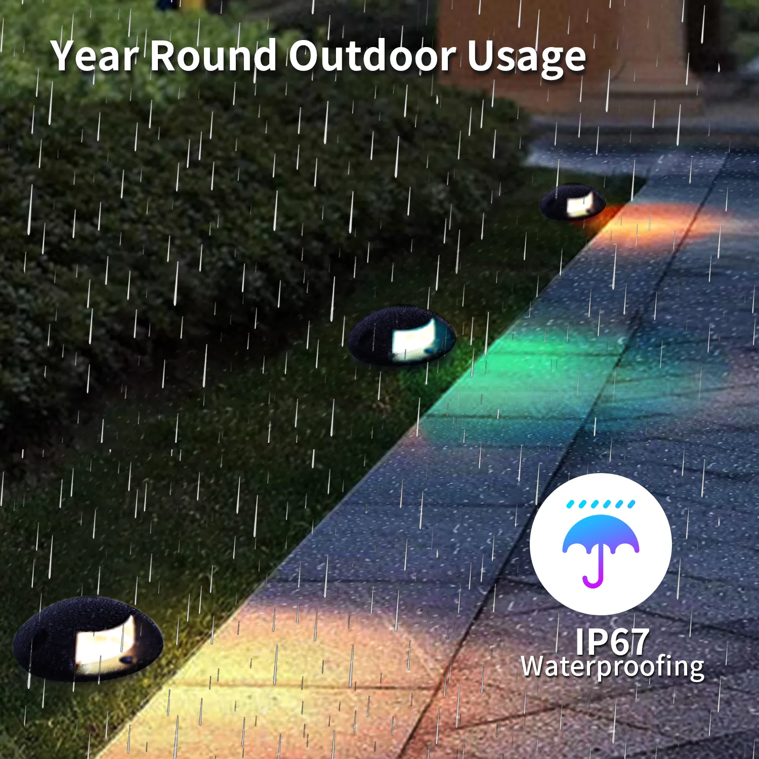 in ground well lights led